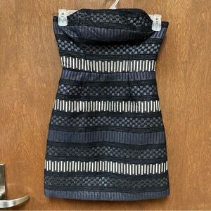 Anthropologie Hutch Strapless Mini Dress - Women’s size 4